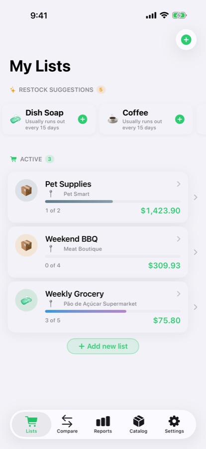Shopping List+ — 1