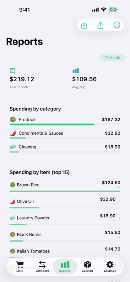 Shopping List+ — 5