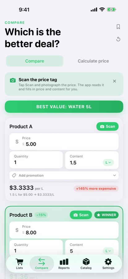 Shopping List+ — 6