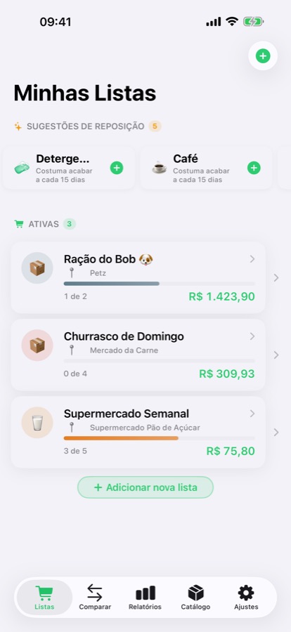 Lista de Compras+ — 1