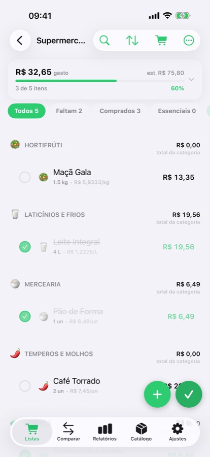 Lista de Compras+ — 2