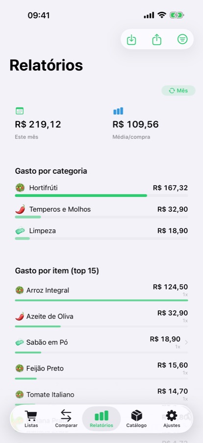 Lista de Compras+ — 5